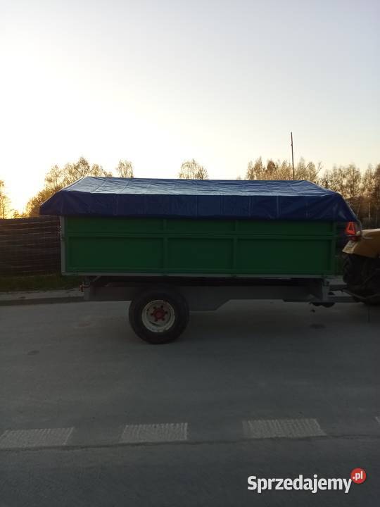 Przyczepa wywrotka 3 strony jednoosiowa 6 t Rolnictwo Iłża