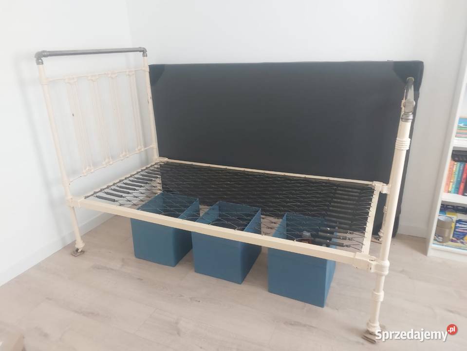 Łóżko metalowe stylowe oryginalne Poznań