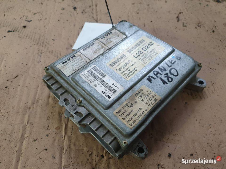 KOMPUTER SILNIKA ECU MAN L2000 0281010347 osobowe Pozostałe Lipno sprzedam