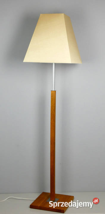 Lampa podłogowa MAGESTAD skandynawski drewno