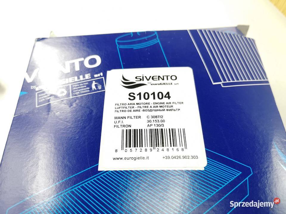 FILTR POWIETRZA CITROEN C1 C2 C3 14 HDi MAZDA 2 lubelskie sprzedam