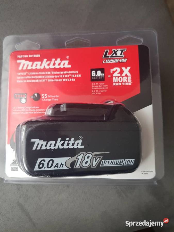 Bateria makita oryginalna 6Ah Akcesoria GSM Bełchatów