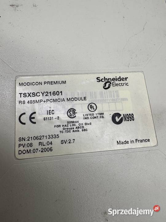 Telemecanique TSXSCY21601 Moduł komunikacyjny