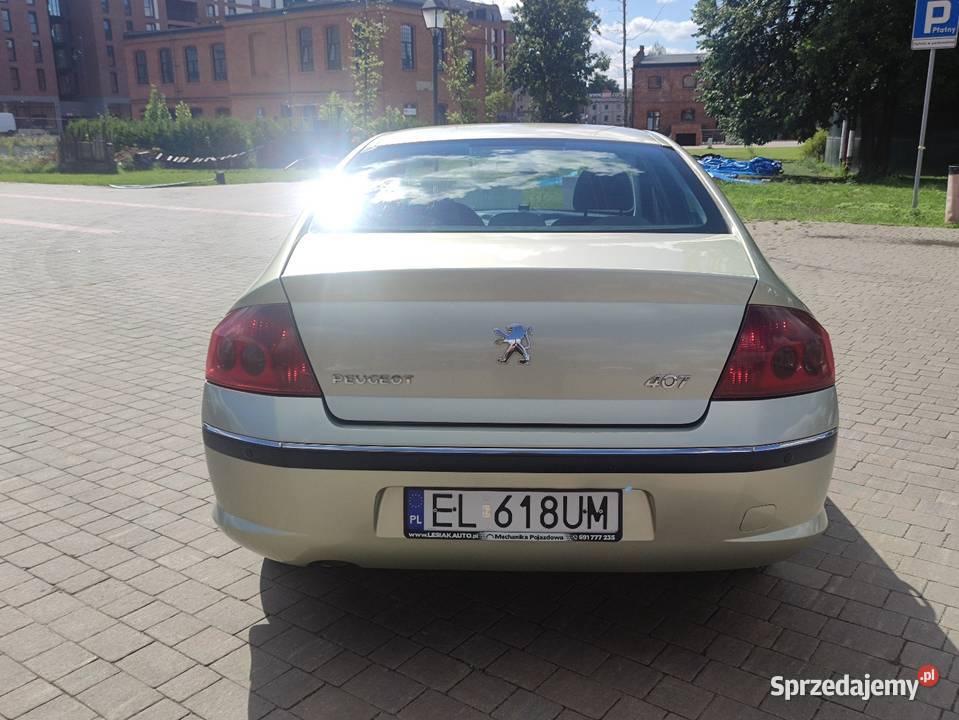 Peugeot 407 20 HDi Salon Polska łódzkie Łódź