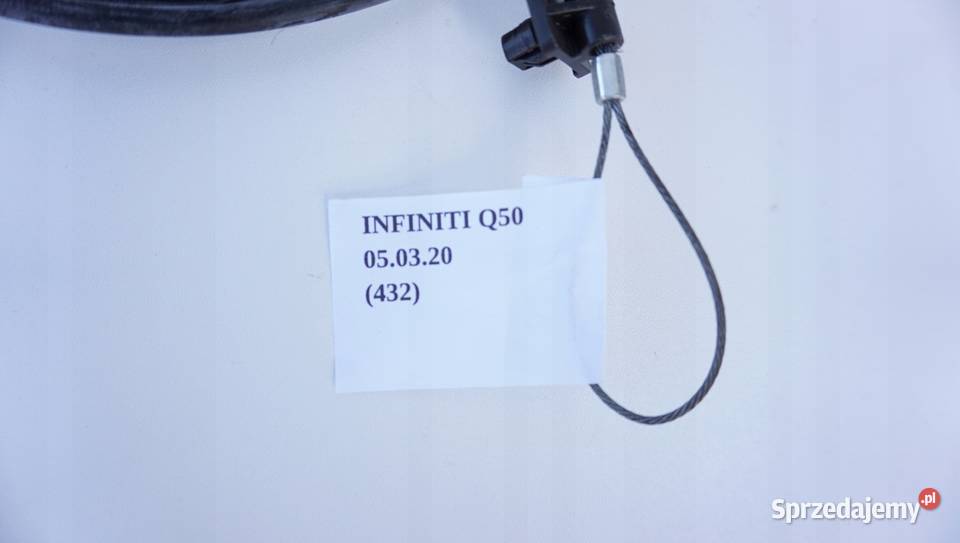 ZAMEK RYGIEL KLAPY BAGAŻNIKA Q50 INFINITI zamki, wkładki, kluczyki