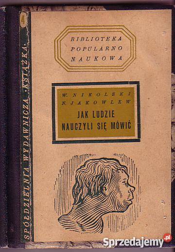 5846 LUDZIE NAUCZYLI SIĘ MÓWIĆ PROFESOROWIE W NI psychologia, socjologia