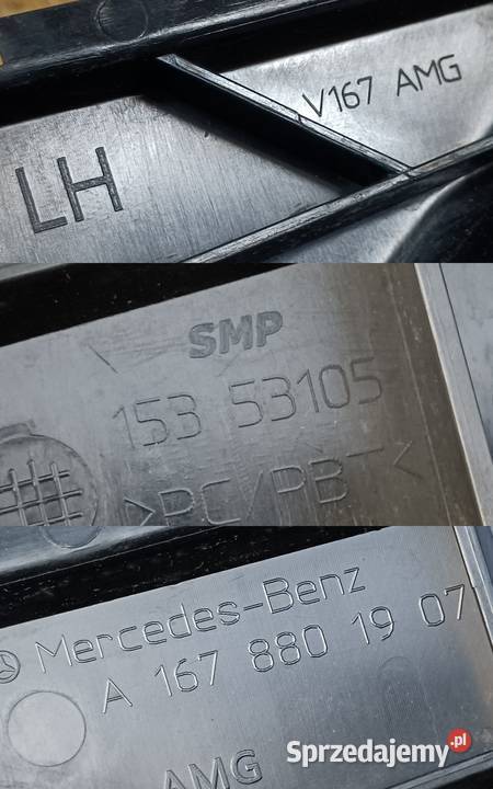 MERCEDES GLE W167 AMG ŚLIZG MOCOWANIE ZDERZAK osobowe wielkopolskie Pleszew sprzedam