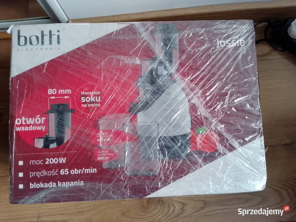 Wyciskarka wolnoobrotowa Zachvo 130 mm 220 W Bełchatów