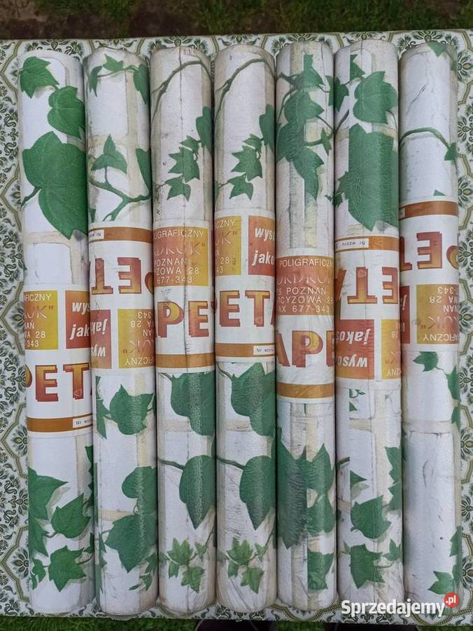 Tapeta papierowa 7 rolek Pozostałe Wieluń