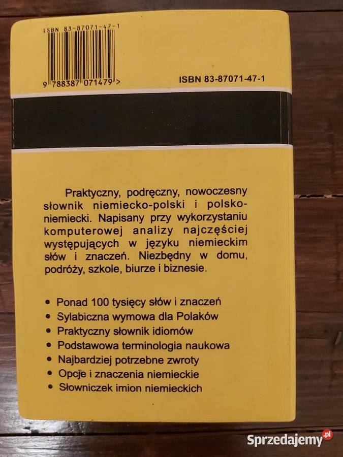 Słownik NiemieckoPolski PolskoNiemiecki ORutecka