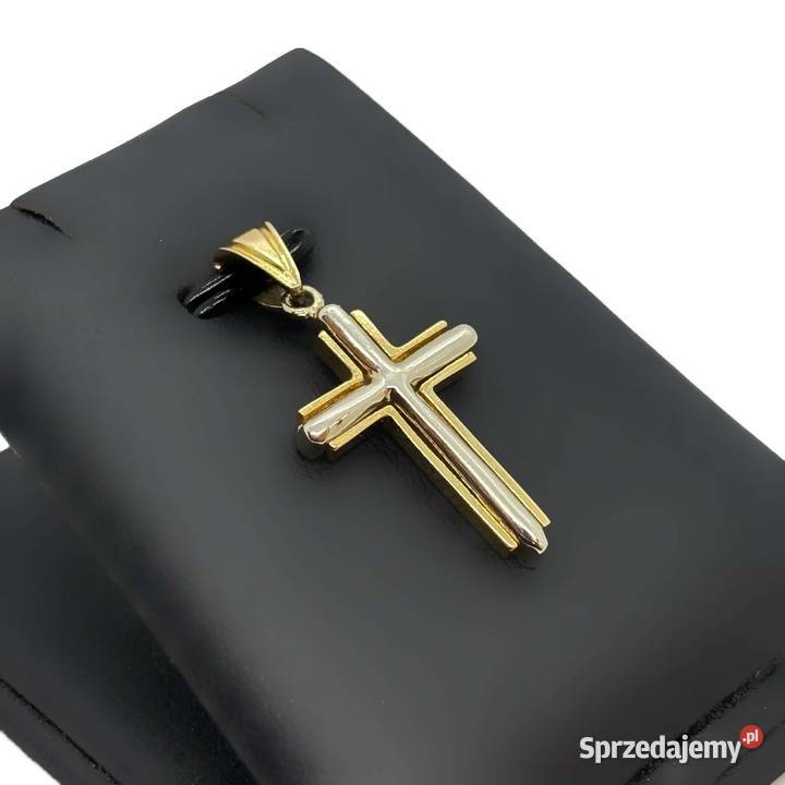 Złota Zawieszka Próby 585 277g Krzyż Krzyżyk sprzedam
