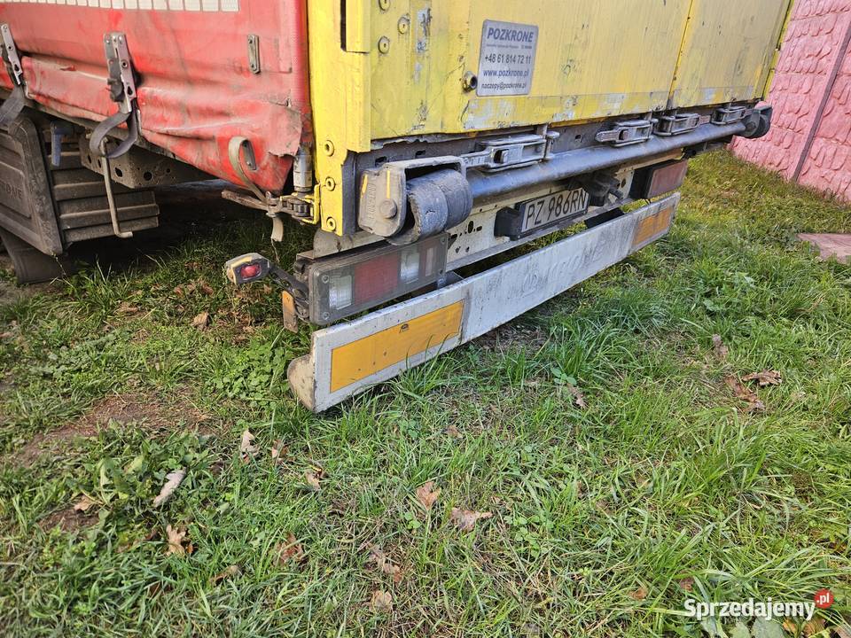 Syndyk sprzeda naczepę Krone typ SDP27 100 Poznań sprzedam