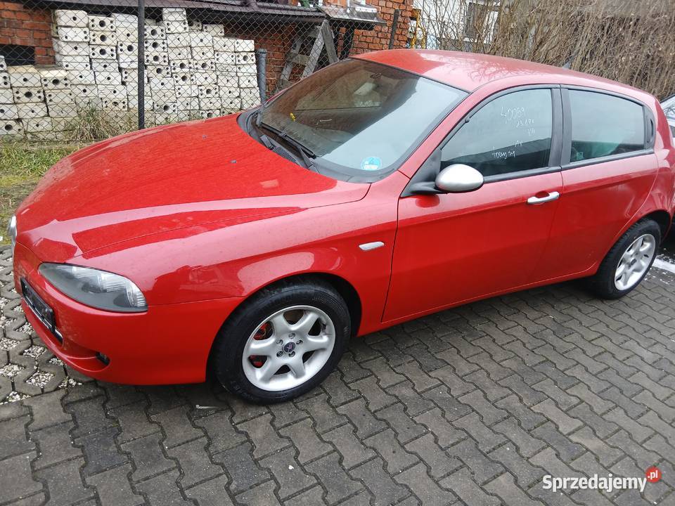 Alfa Romeo 147 19 Ti JTD 16V 150 uszkodzony śląskie Szczerbice