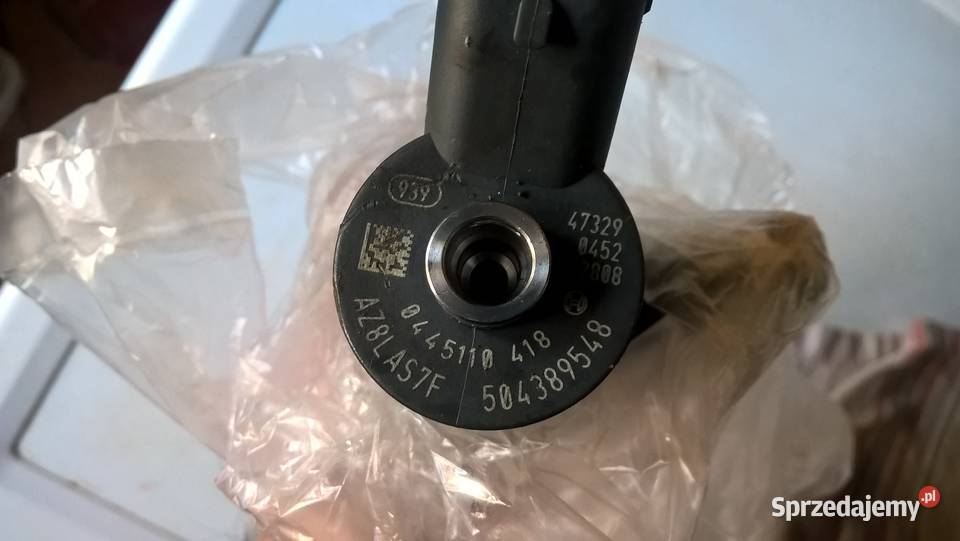 Wtryski Fiat Ducato 23 Mjet 130 0445110418 mazowieckie