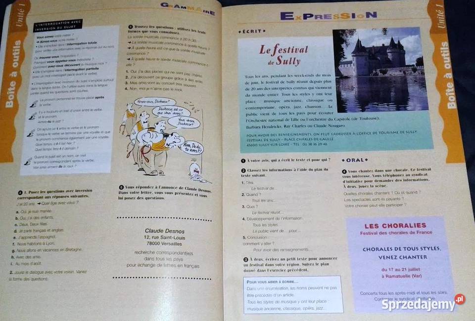 Cafe creme 2 Methode de francais Kurs języka Chełm