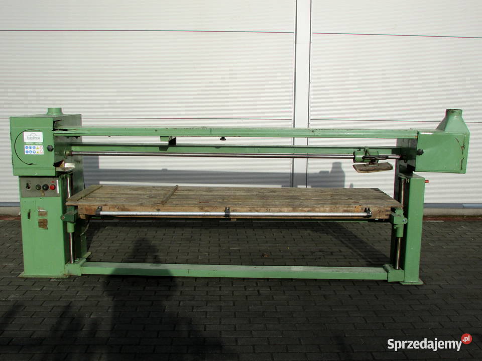 Szlifierka długotaśmowa SAFO DZJA 250 StanDrew Mojusz