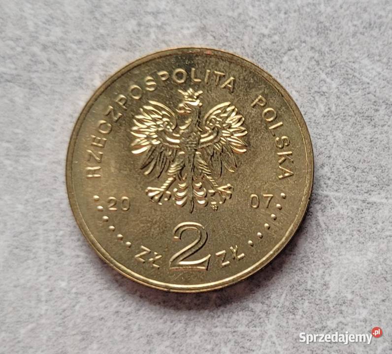 77 POLSKA 2 Złote 2007 r DZIEJE ZŁOTEGO Wola Kruszyńska