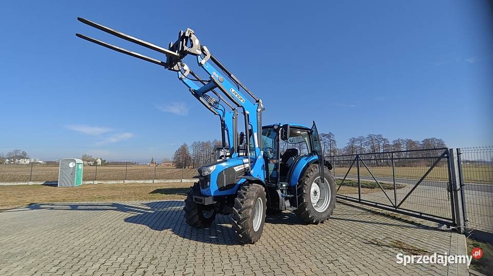 new Ciągnik rolniczy LANDINI 5-120 z ładowaczem czołowym zacz typ holland