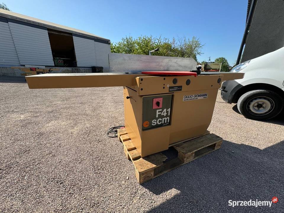 Wyrówniarka Scm 410mm heblarka strugarka Kalwaria Zebrzydowska