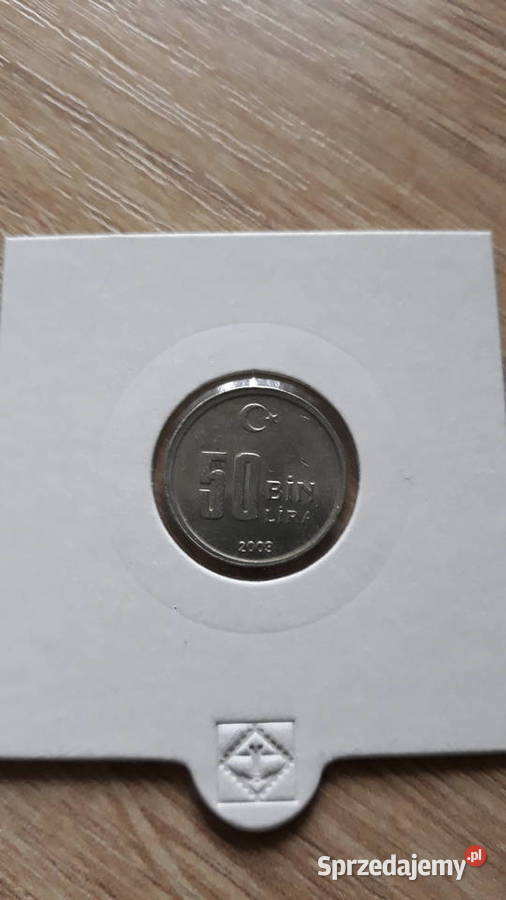 50 Bin Lira Turcja 2003 rUNC Konin sprzedam