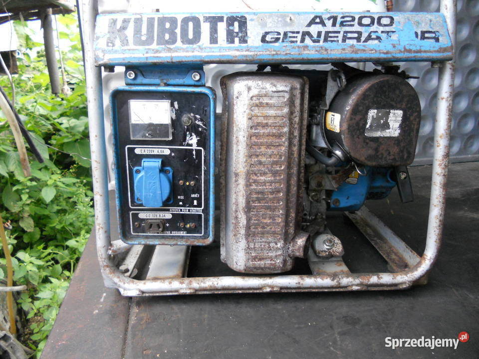 Kubota Japonski Generator Pradu Agregat podkarpackie Dębica