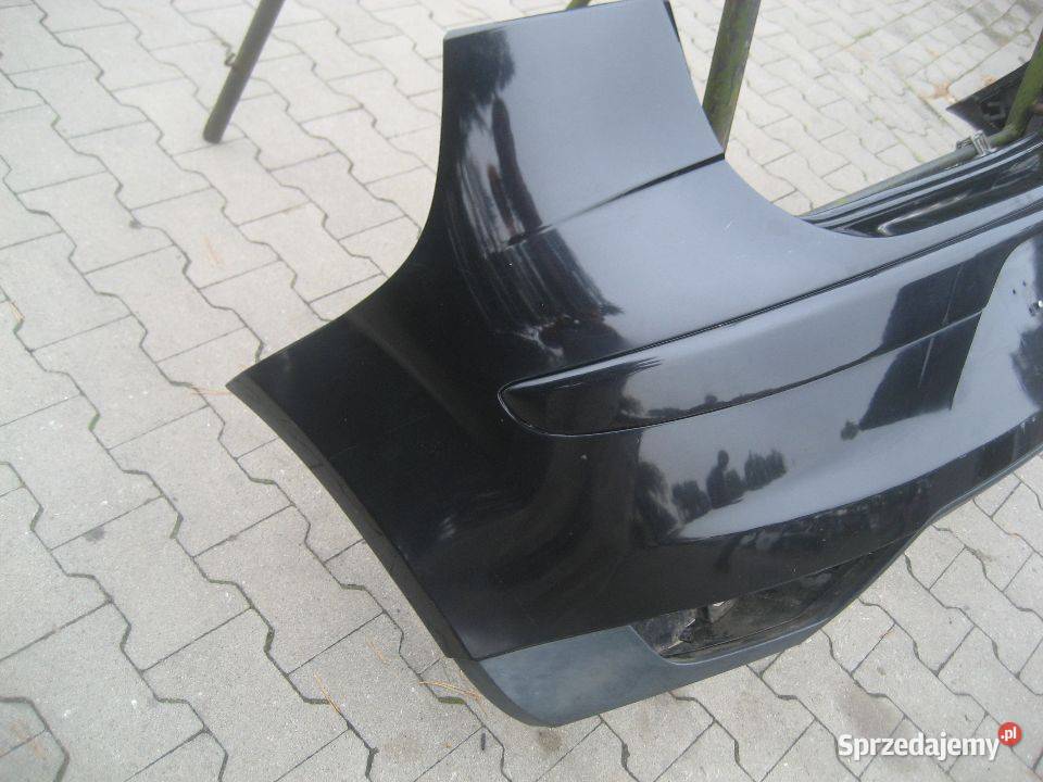 seat altea 0409r zderzak tył tylni czarny