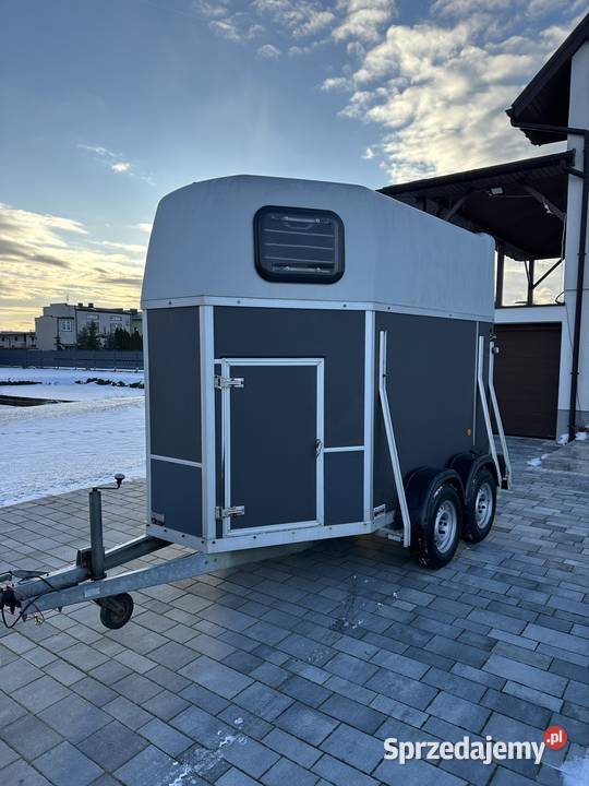 Przyczepa do przewozu 2 koni kat B dmc 1300