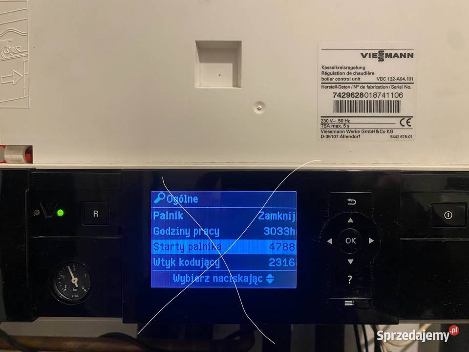 Viessmann płyta główna sterownik bez Vitotronic Komputery i Akcesoria Łosia Wólka sprzedam