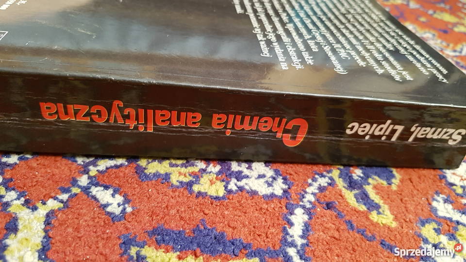 Szmal Lipiec Chemia analityczna z elementami Rok wydania 1996 Warszawa