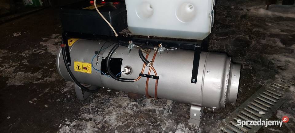 Webasto sirokko 145kW na rope i olej nagrzewnica śląskie Świerklany