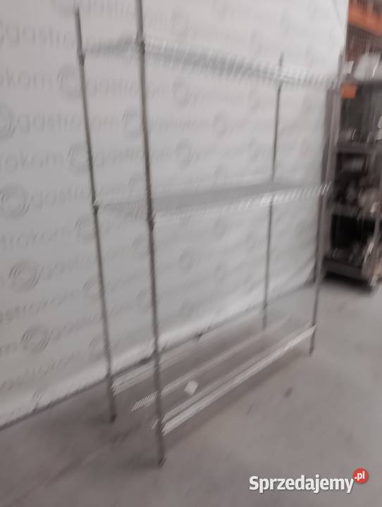 Regał chromowany 152x46x185 Wrocław