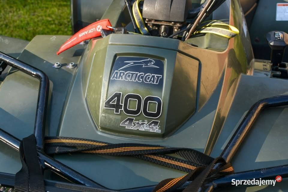 Quad ATV Arctic Cat 400 4x4 doinwestowany podkarpackie Pisarowce