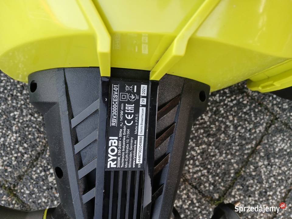 Odkurzacz dmuchawa do liści 3w1 RYOBI Bodzentyn