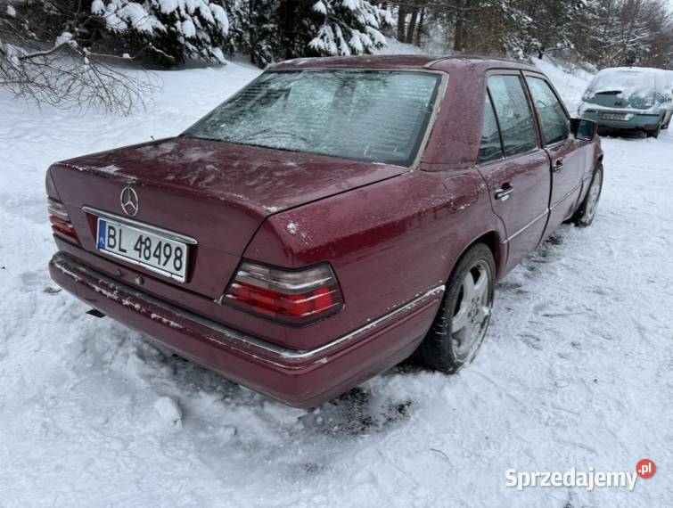 Syndyk sprzeda samochód MERCEDESBENZ W124 r 1994 benzyna+LPG Białystok
