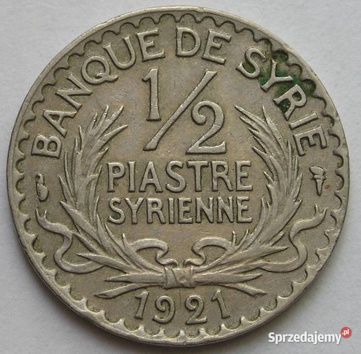 SYRIA 12 PIASTRA 1921 Łódź