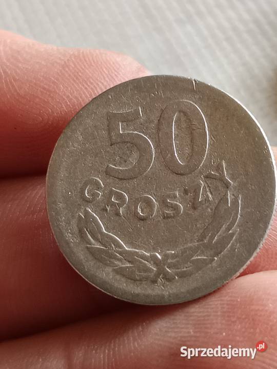 lekka skretka sprzedam monete 50 groszy 1957 Numizmatyka Chełm