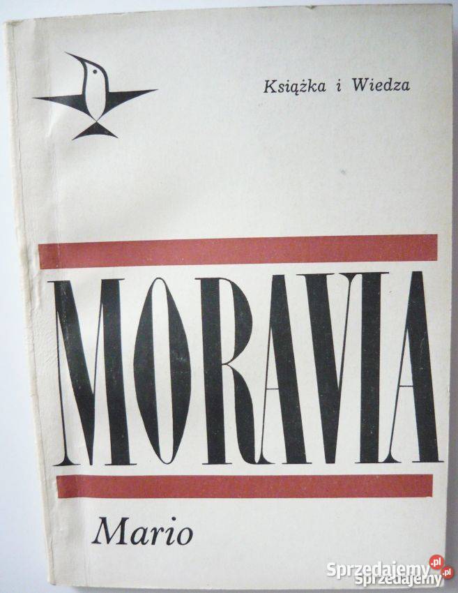 MARIO MORAVIA Proza i poezja Słupsk