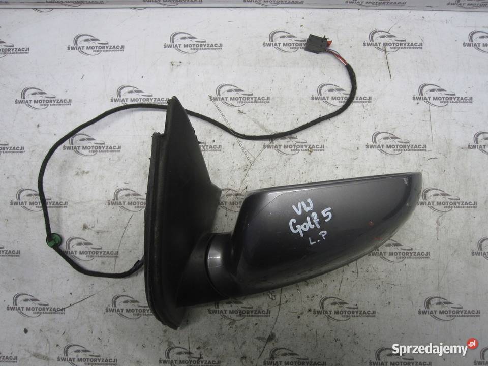 VW GOLF V lusterko lewe 1K0857933 ANGLIK osobowe Kielce