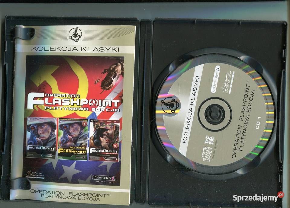 Operation Flashpoint Platynowa Edycja 2 płyty CD Szczecin