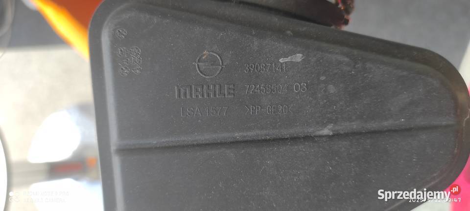 Rura Intercoolera Oper Astra K Sports 15 CDTI Częstochowa
