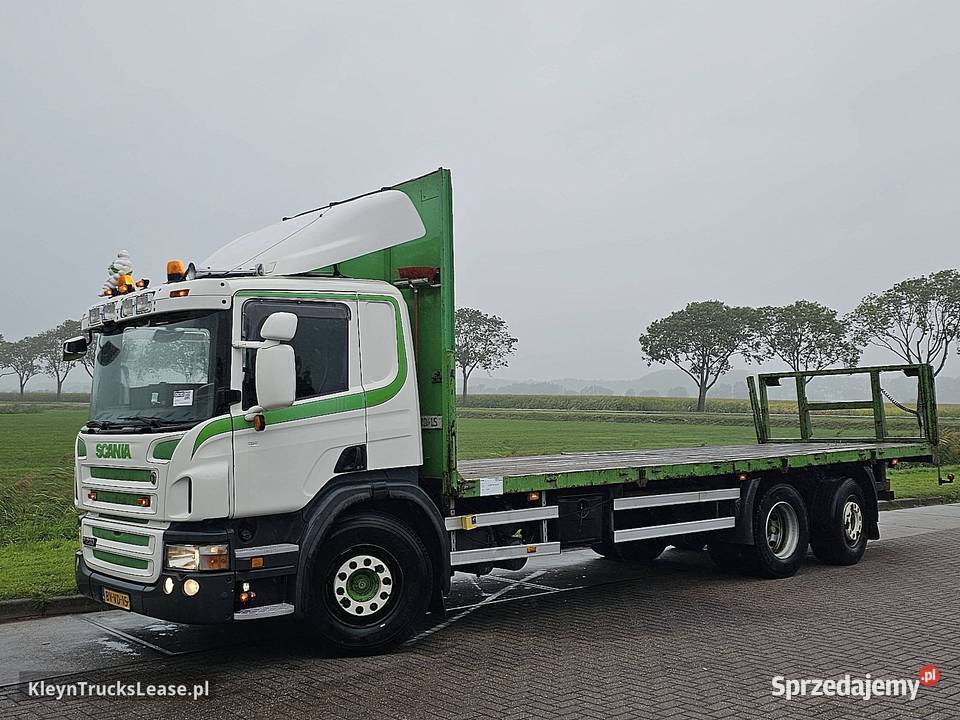 Scania P230 6x24 Airco NLTruck platforma 2009 Rok produkcji 2009 Samochody ciężarowe pomorskie