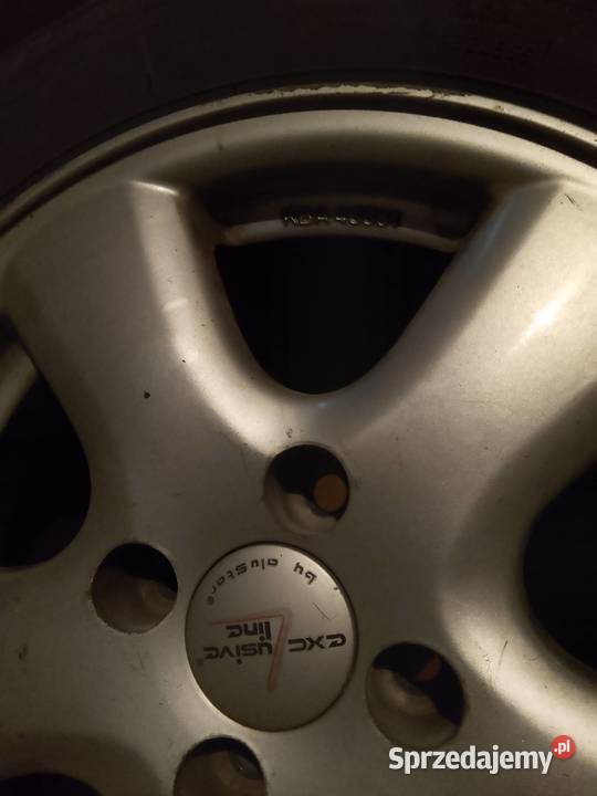Sprzedam TANIO alufelgi 14 z oponami okazja Średnica 14" Zawiercie