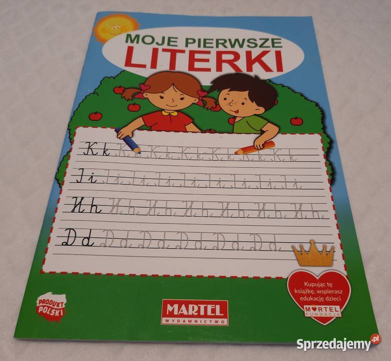 Moje Pierwsze Literki Martel Kolorowanki ISBN 9788364859977 Książki dla dzieci Czeladź sprzedam