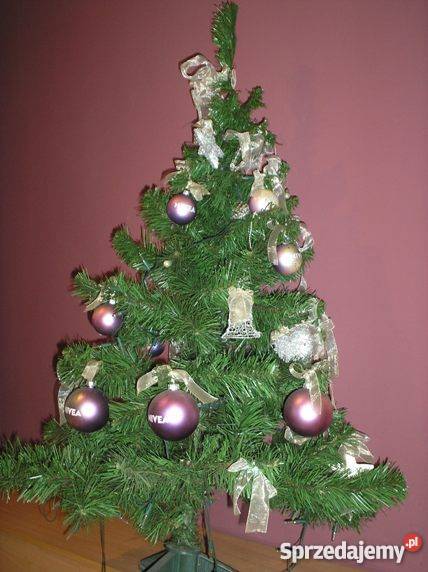 Używana sztuczna choinka jodła 120 odcienie zieleni Kraków