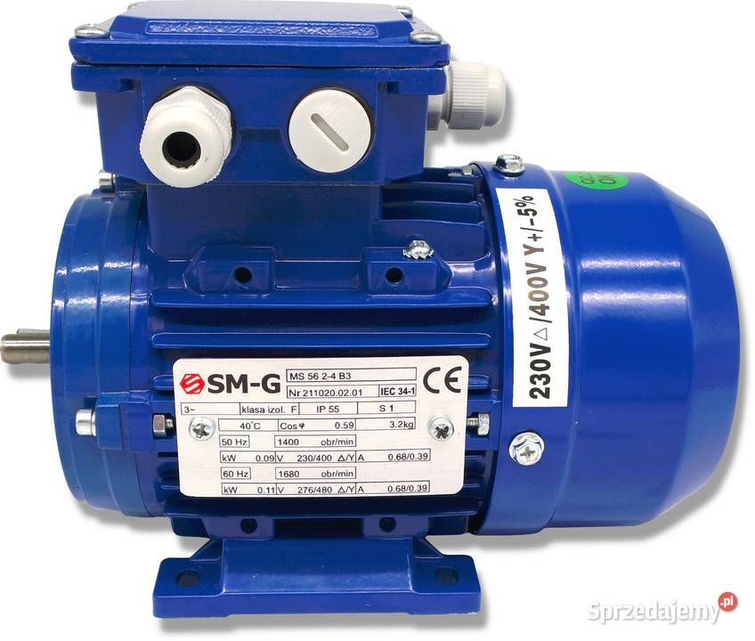 Silnik Łapowy B3 009kW 400V 1400 obr W9 3FAZOWY Solec Kujawski sprzedam