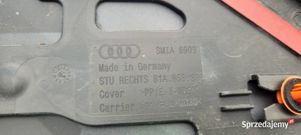 OSŁONA SŁUPKA LISTWA PRAWY TYŁ AUDI Q2 śląskie