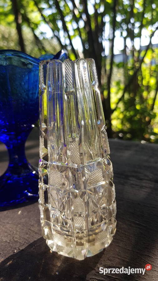 Szkło wazon owocarka miseczka Myszków