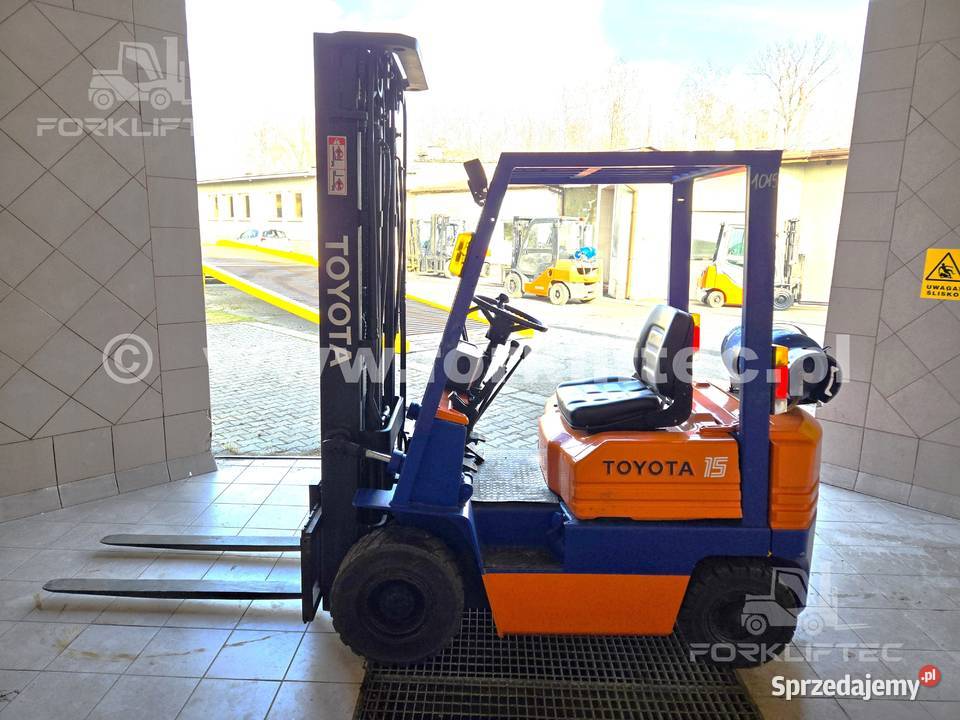 Wózek widłowy TOYOTA 5FG15 TOYOTA 5FGF15 widlak Lędziny