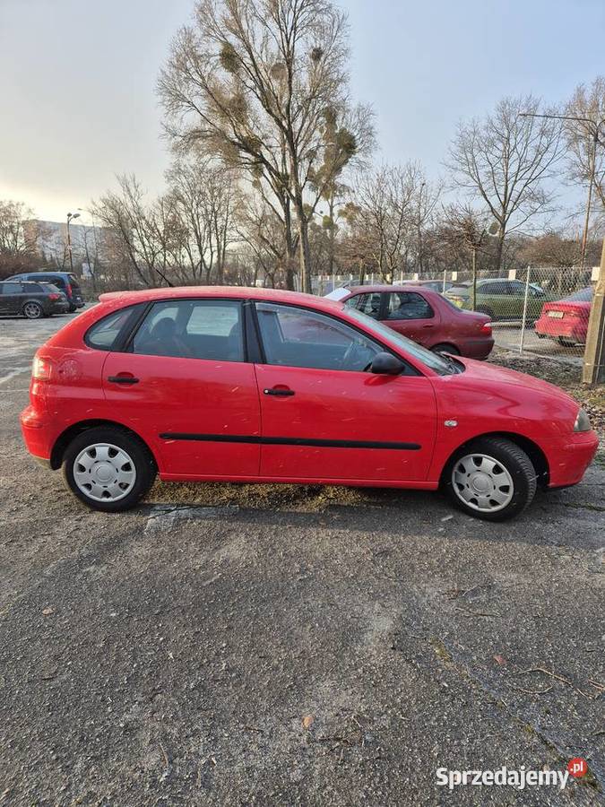 Seat Ibiza 14 16V 75 2003 r przebieg 78507 Poznań sprzedam
