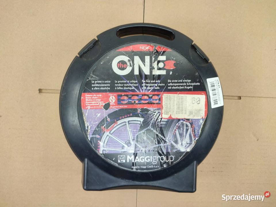 ŁAŃCUCHY ŚNIEGOWE 1 PARA MAGGI GROUP THE ONE 13 sprzedam